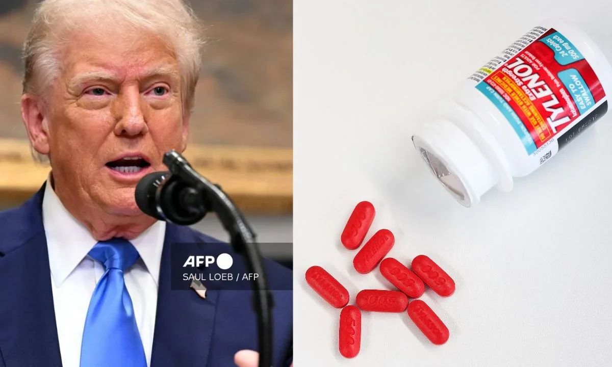 Donald Trump aconsejó a las embarazadas evitar tomar Tylenol o dárselo a sus hijos ante ante su posible relación con casos de autismo.