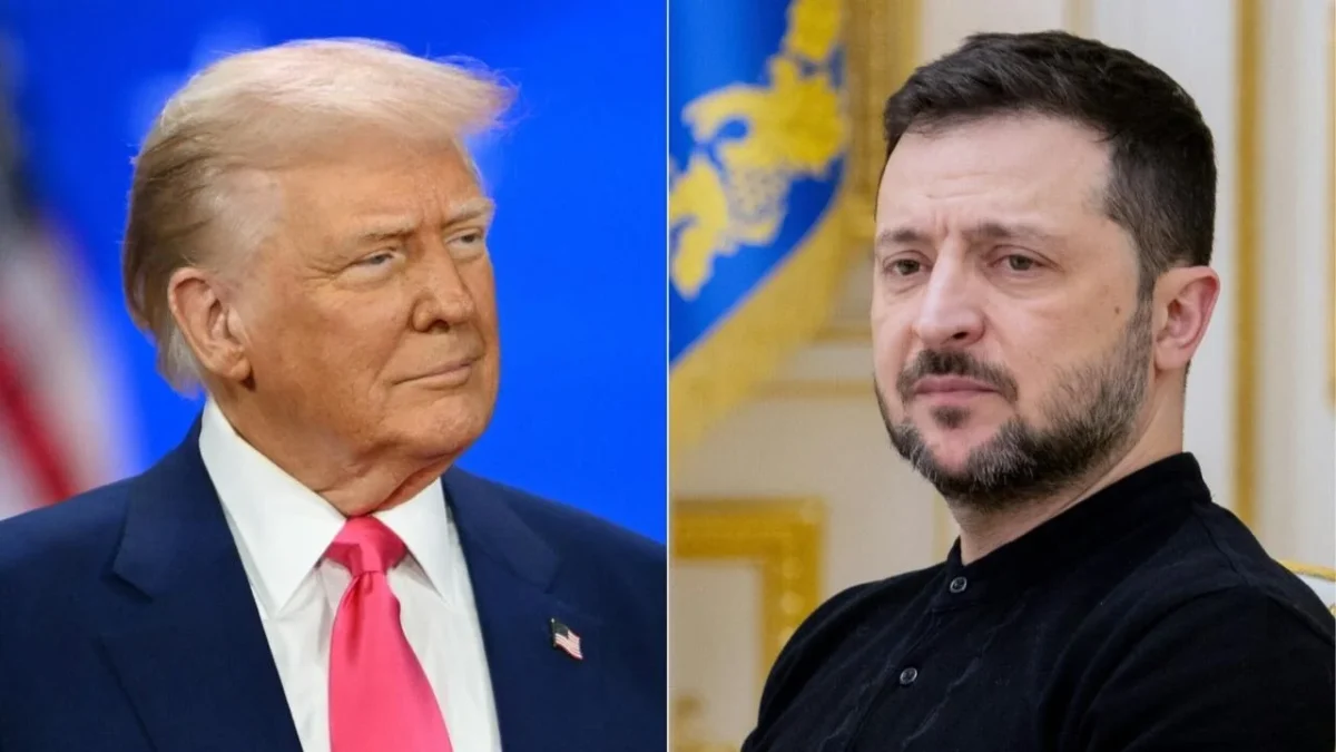 Trump y Zelenski