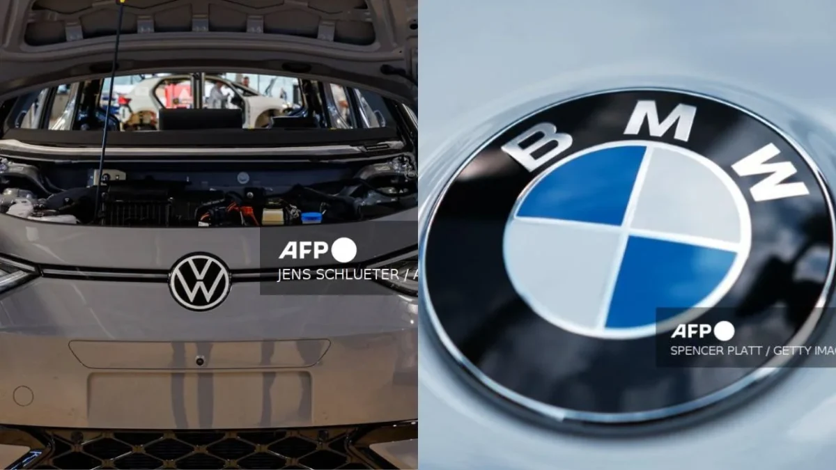 Las automotrices Volkswagen y BMW lanzan carros eléctricos.