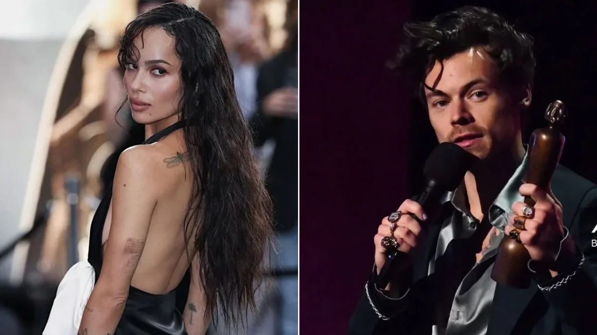 Harry Styles y Zoë Kravitz han sido captados en varias ocasiones en románticas salidas, lo que desató rumores de romance entre ambos.