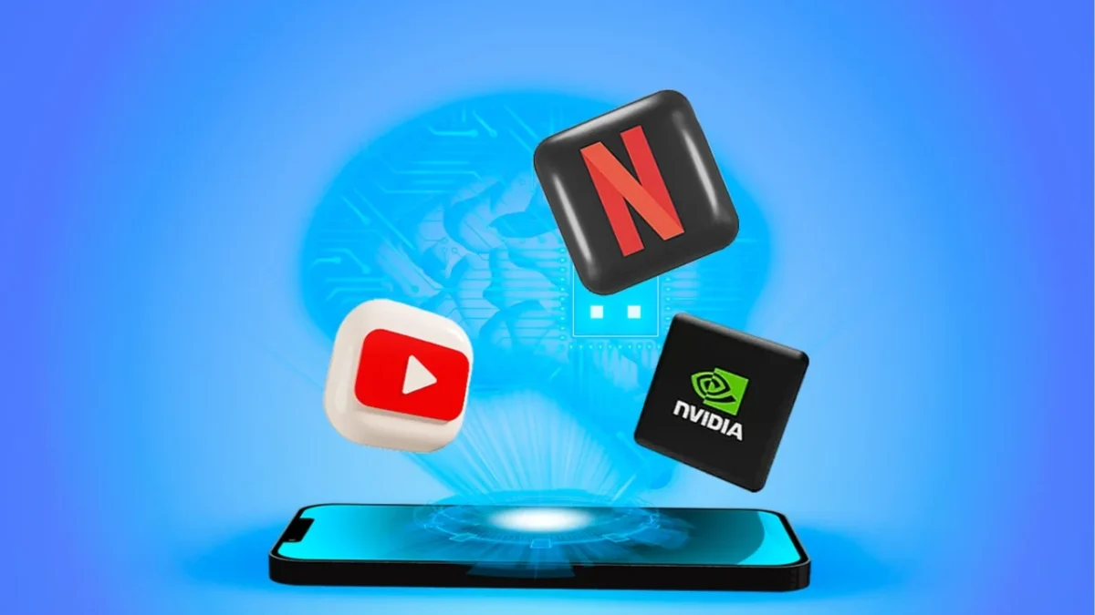 Nvidia encabeza el ranking de mayor crecimiento en 2025, reflejo de su papel clave en la revolución de la inteligencia artificial.