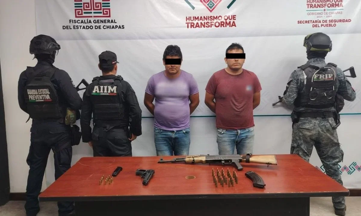 Caen 3 tras bloqueos del Cártel Chiapas-Guatemala