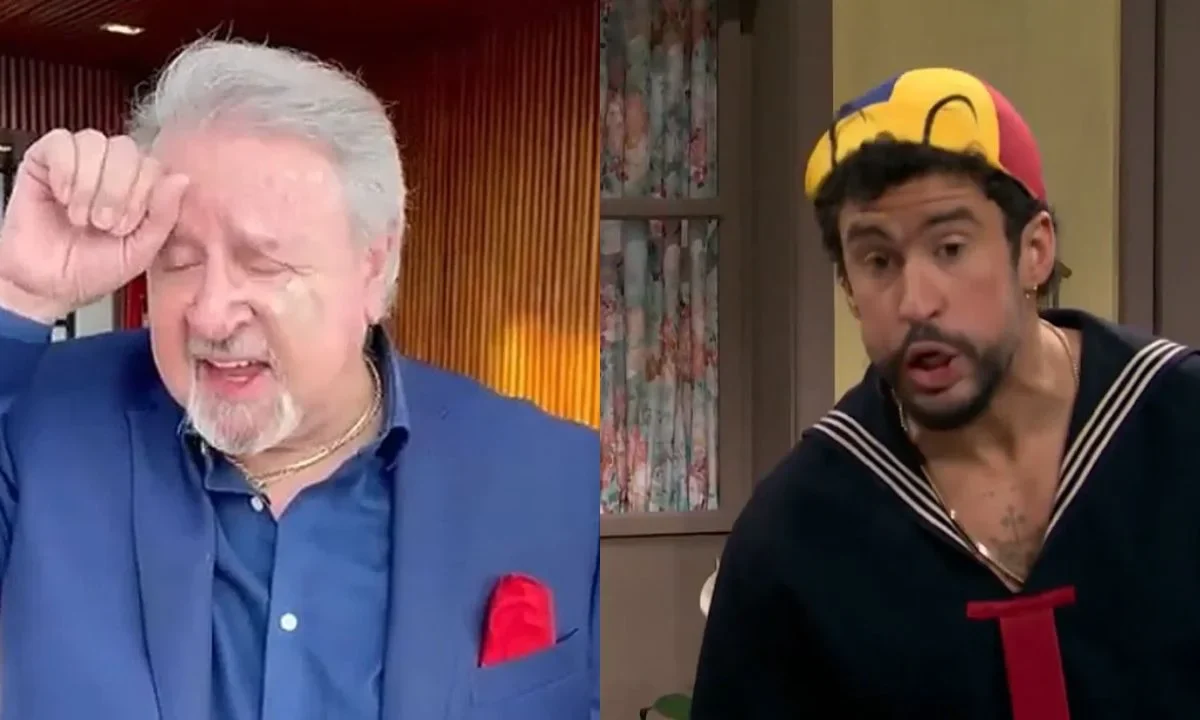 Carlos Villagrán y Florinda Meza reaccionan a parodia de Bad Bunny de El Chavo del 8