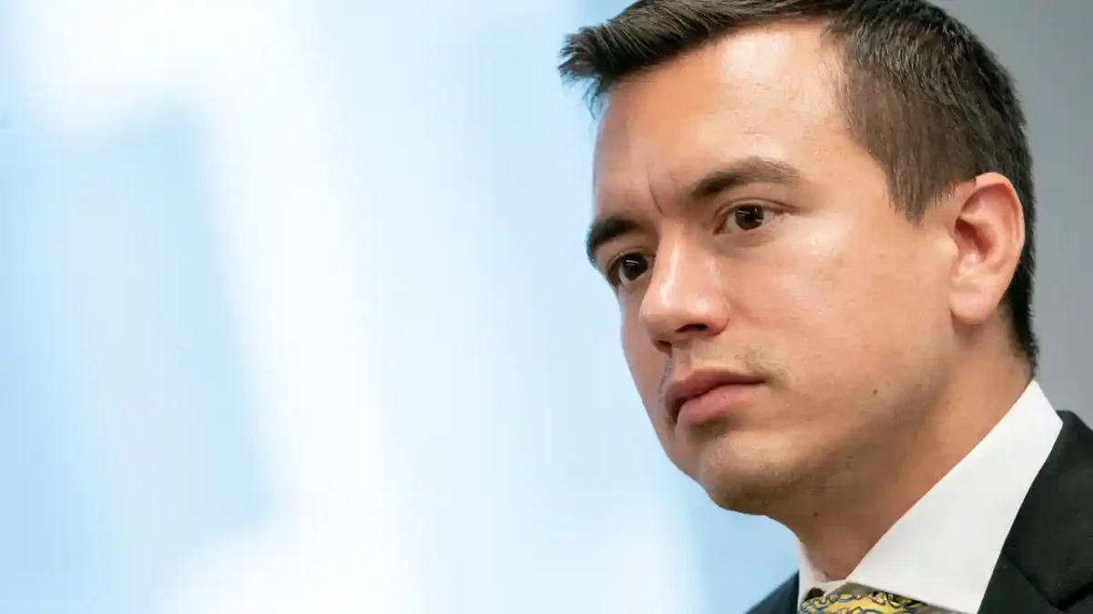 presidente de Ecuador, Daniel Noboa