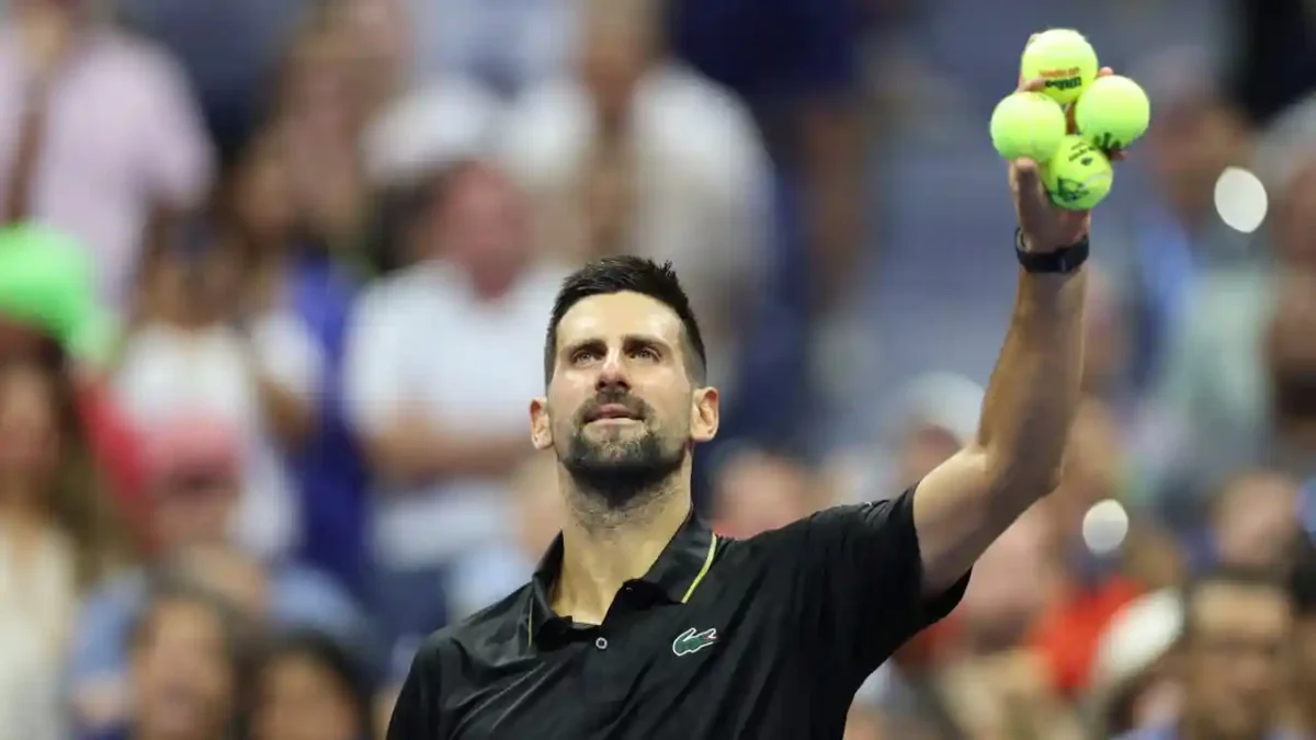 El tenista serbio Novak Djokovic