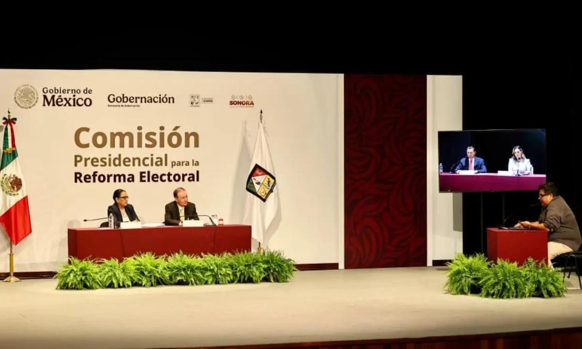 En Sonora, Rosa Icela encabeza audiencia pública sobre reforma Electoral