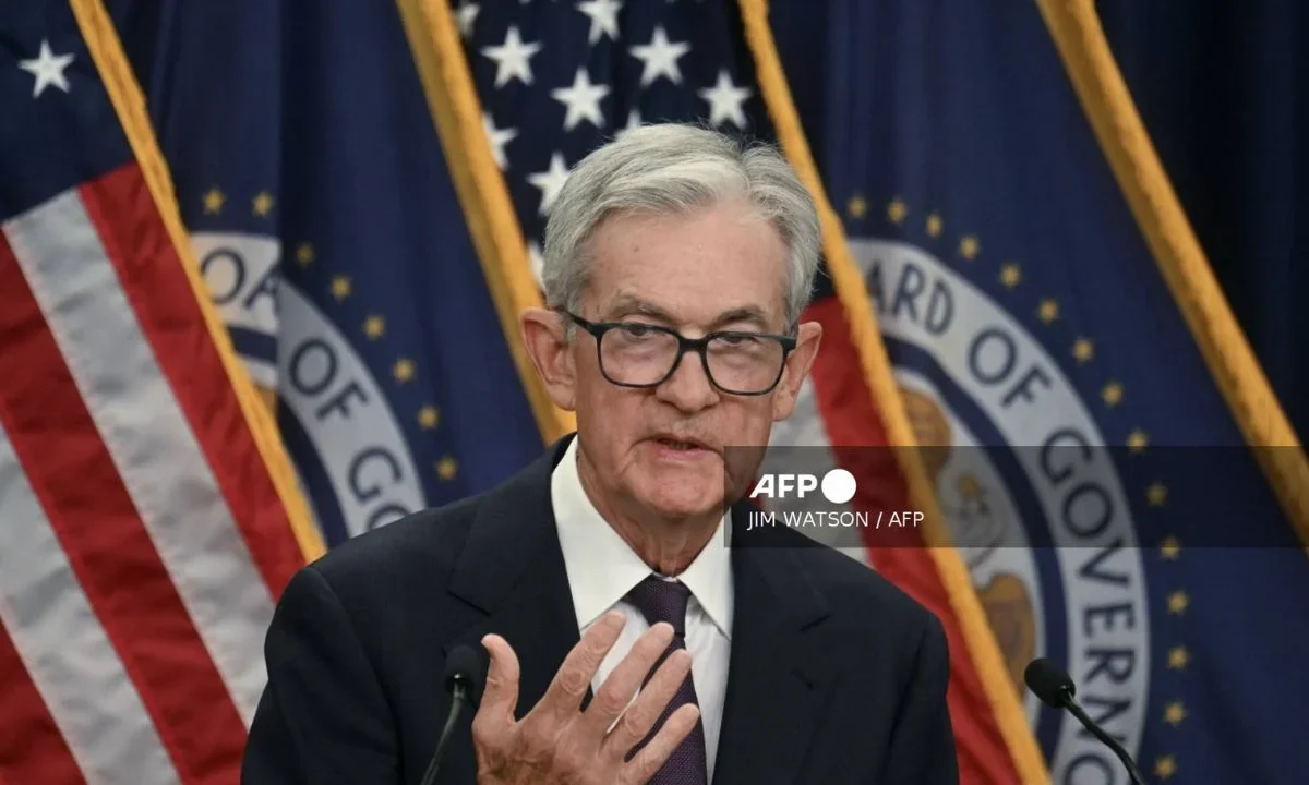 Jerome Powell, habla en una conferencia de prensa en la sede de la Reserva Federal, tras la reunión del Comité Federal de Mercado Abierto (FOMC)
