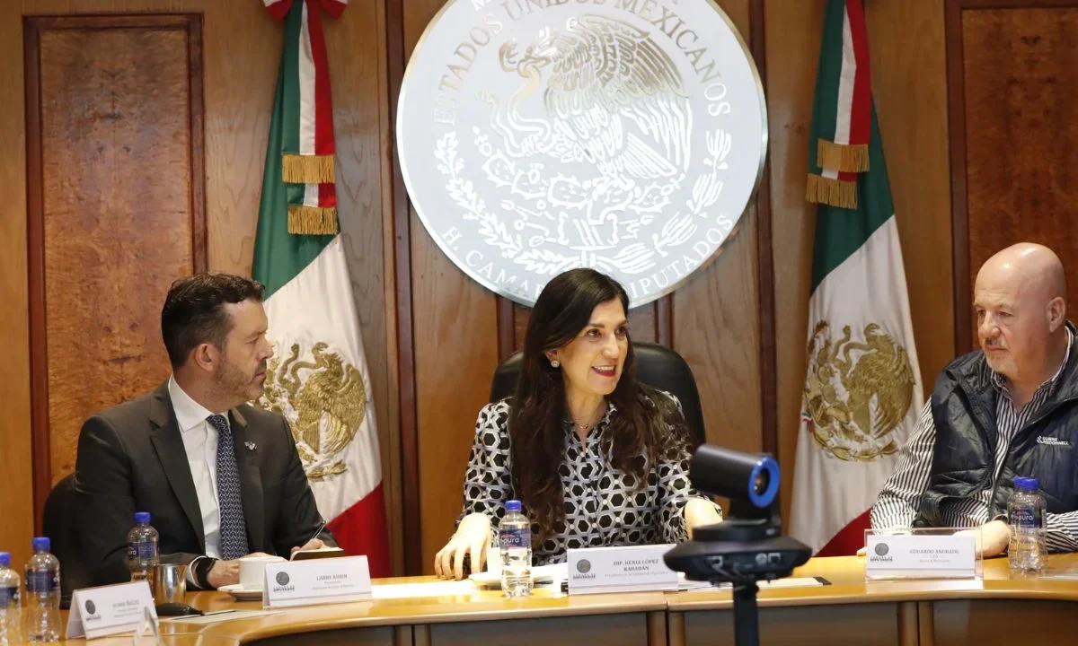 Kenia López pide consolidar integración comercial entre México y EU