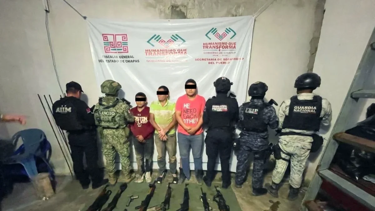 Tras agresión, caen 4 guatemaltecos miembros del Cártel de Sinaloa