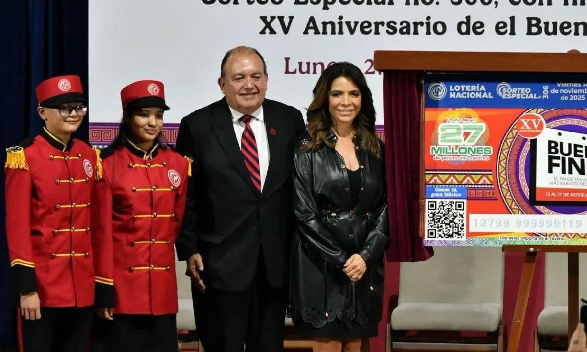 Lotenal emite 'cachito' conmemorativo del Buen Fin