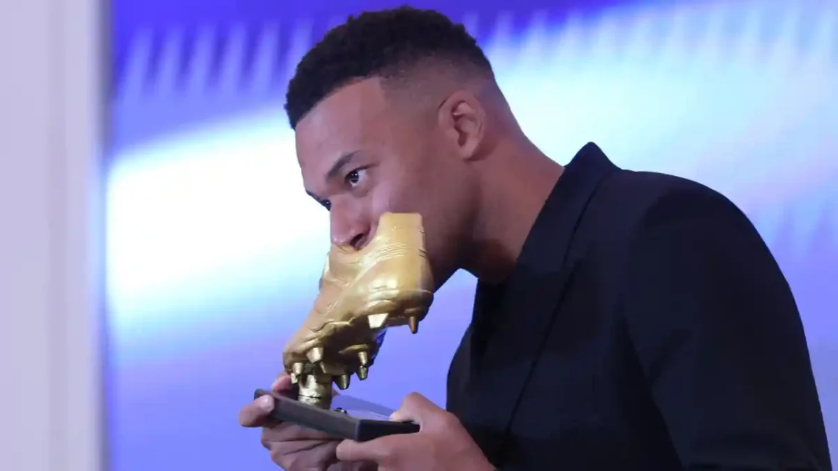 Real Madrid Kylian Mbappé es Bota de Oro