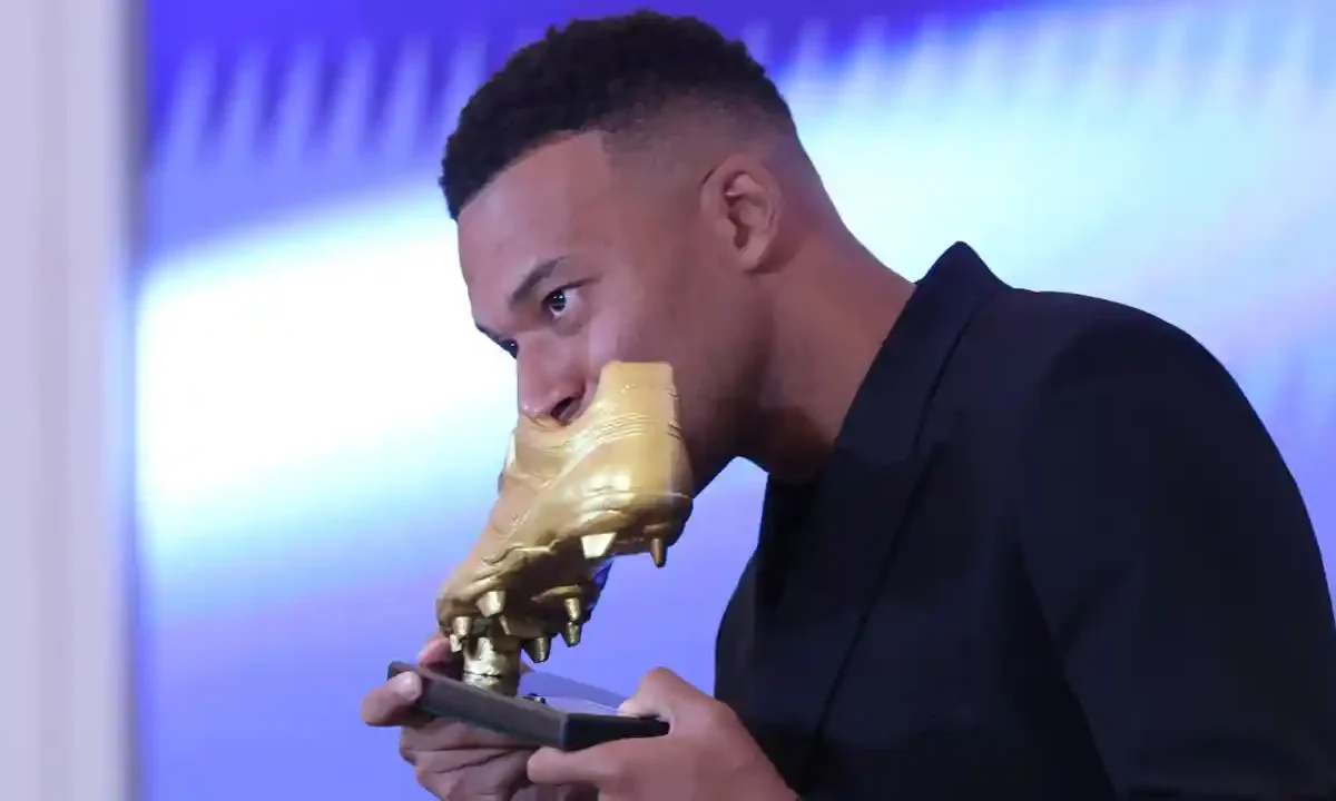 Real Madrid Kylian Mbappé es Bota de Oro