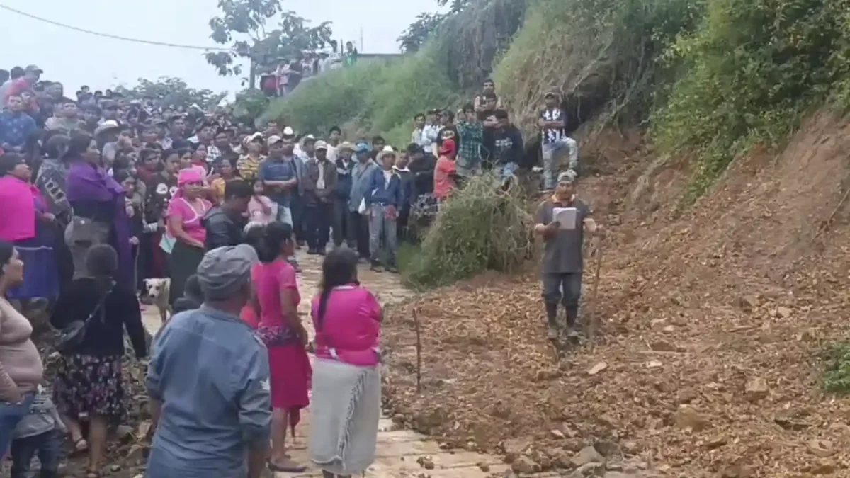 comunidad de Polintotla, en el municipio de Tianguistengo, Hidalgo