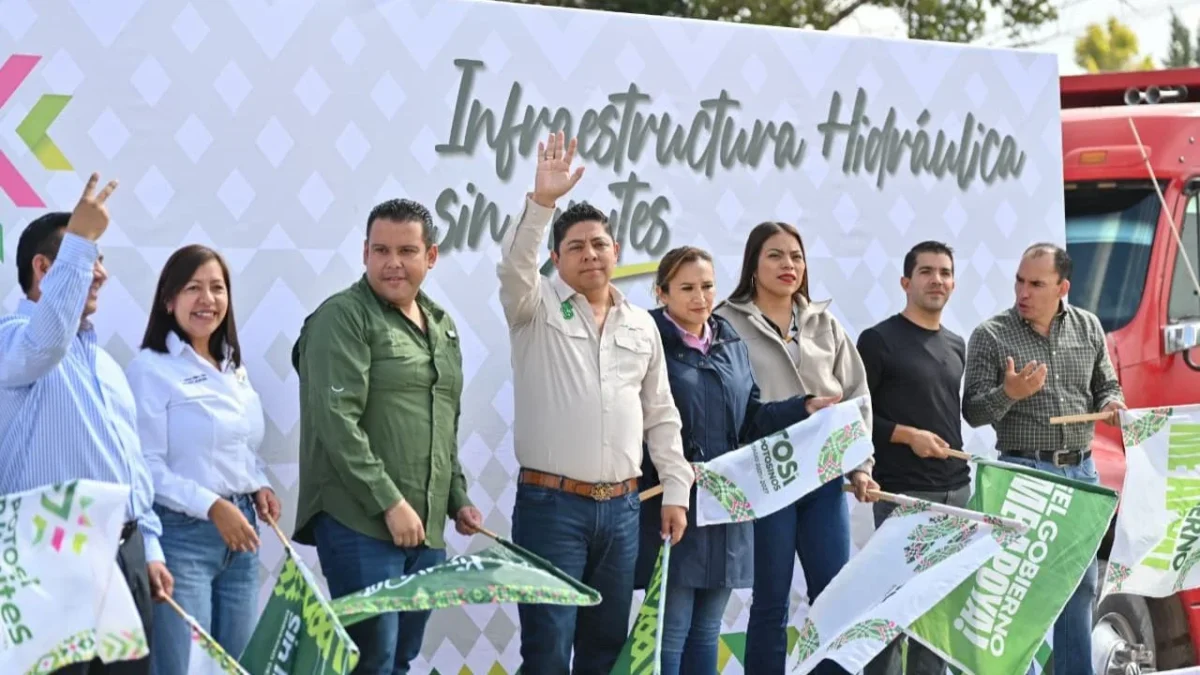 Inician obras hidráulicas y de saneamiento en Venado, Moctezuma y Villa Hidalgo, para brindar el acceso al agua potable