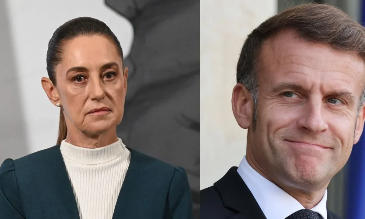 Sheinbaum Pardo subrayó que al presidente de Francia, Emmanuel Macron, lo acompañará una comitiva de empresarios