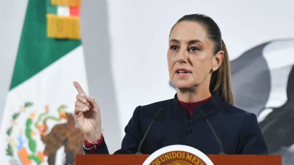Sheinbaum minimiza el paro de trabajadores del SAT