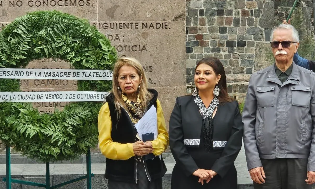 Brugada Molina destacó el movimiento estudiantil de 1968 como un despertar social