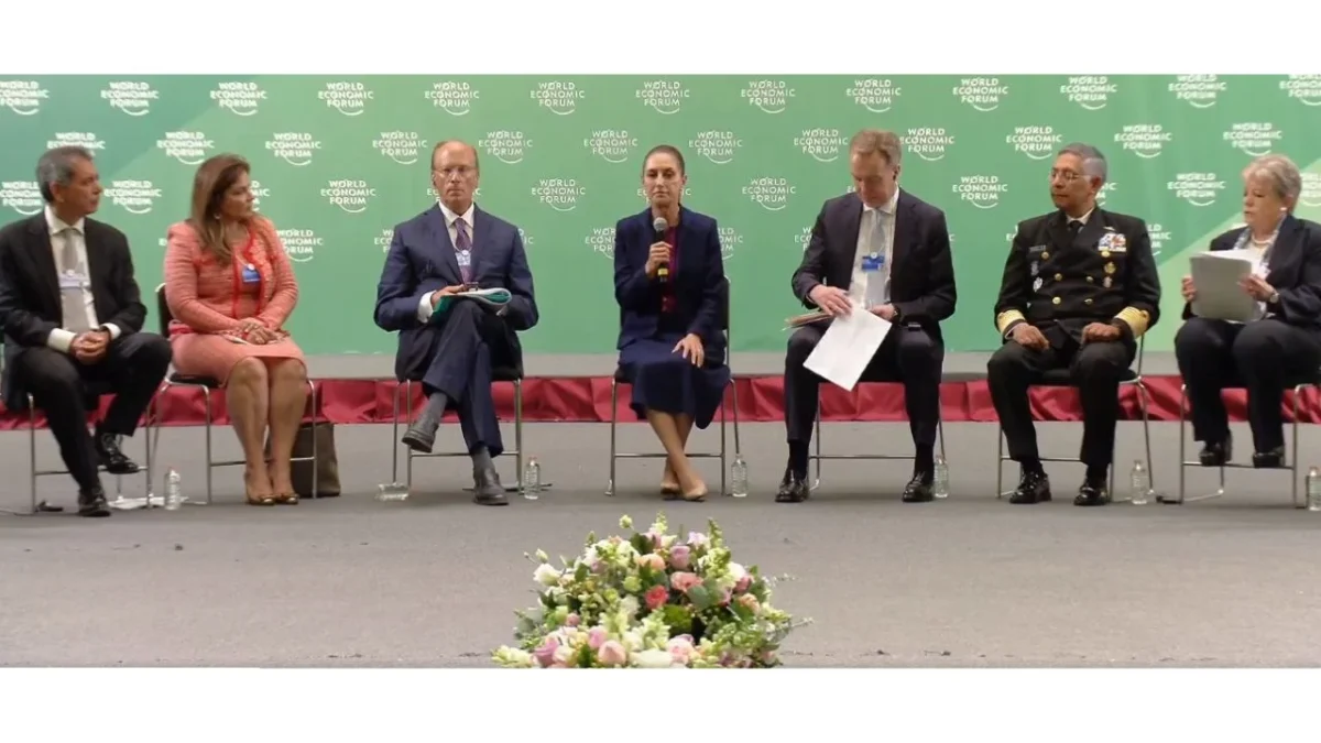 "El Plan México busca fortalecer la inversión pública y privada", dijo Sheinbaum durante el Foro Económico Mundial