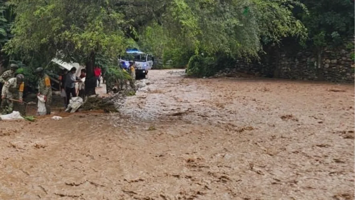 Se estima que habría 80 mil personas afectadas en Puebla tras las intensas lluvias registradas este jueves