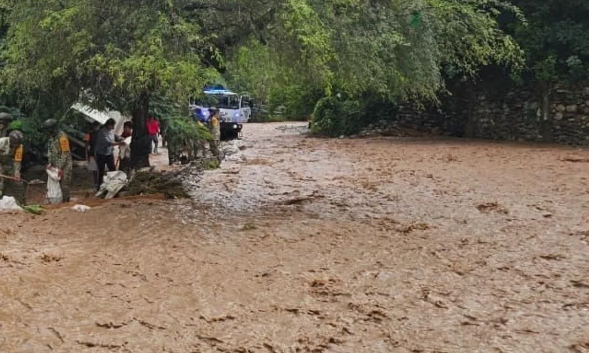 Se estima que habría 80 mil personas afectadas en Puebla tras las intensas lluvias registradas este jueves