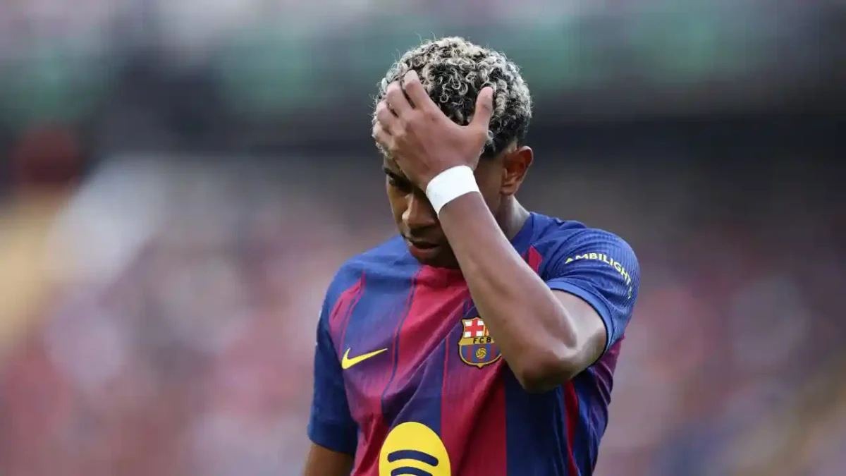 Liga española Villarreal y FC Barcelona Lamine Yamal