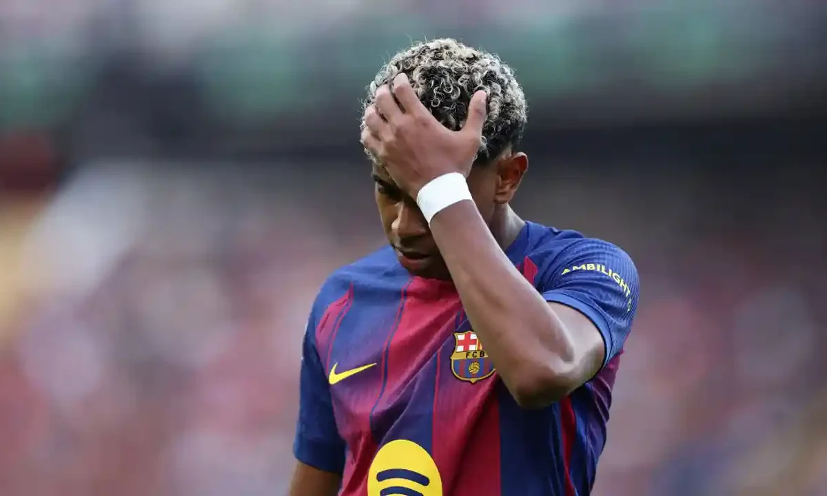 Liga española Villarreal y FC Barcelona Lamine Yamal