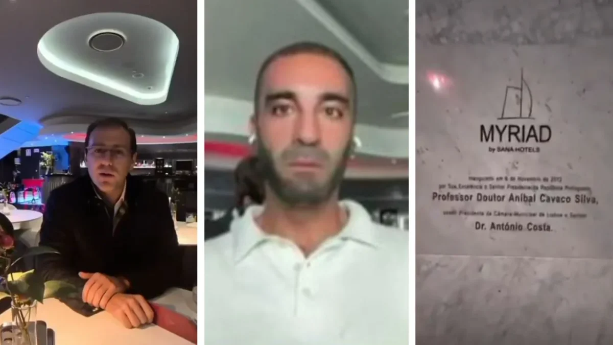 Juan Fuente, abogado de la mujer que denunció a Simón Levy, asegura que el empresario está en Portugal; grabó desde el restaurante donde dio entrevista a Uresti, horas antes.