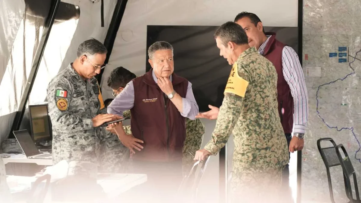 Desde el Aeropuerto Juan Guillermo Villasana, se concentra la coordinación para auxiliar a la población de Hidalgo, afectada por las lluvias.