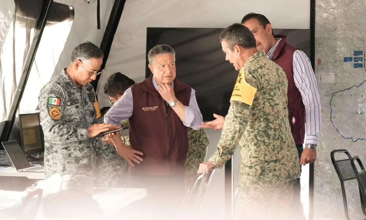 Desde el Aeropuerto Juan Guillermo Villasana, se concentra la coordinación para auxiliar a la población de Hidalgo, afectada por las lluvias.