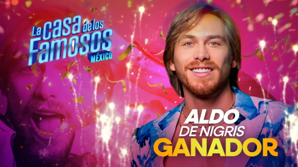 Aldo de Nigris, ganador de la tercera temporada de La Casa de los Famosos México 3