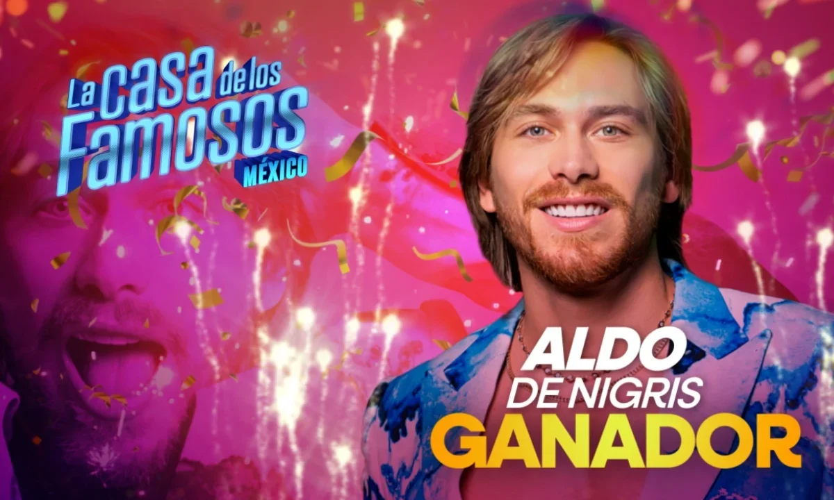 Aldo de Nigris, ganador de la tercera temporada de La Casa de los Famosos México 3