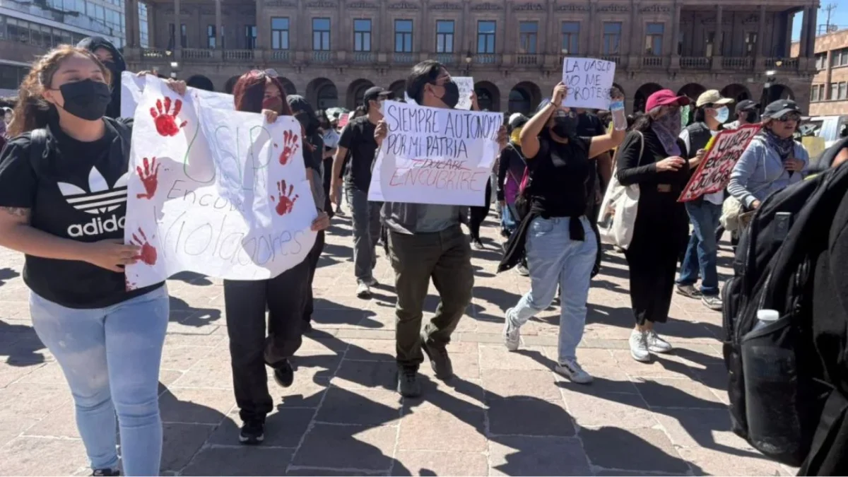 La fiscal de San Luis Potosí indicó que el alumno detenido por violación en UASLP podría pasar 20 años de prisión.