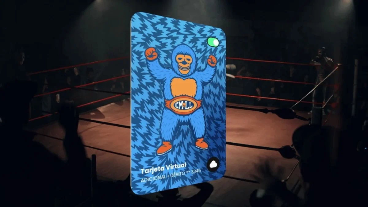 Bankaool lanzó una nueva tarjeta personalizada con dos diseños icónicos: la máscara del legendario Místico o el carismático KeMonito.