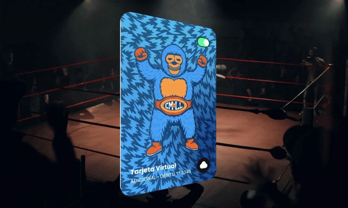 Bankaool lanzó una nueva tarjeta personalizada con dos diseños icónicos: la máscara del legendario Místico o el carismático KeMonito.