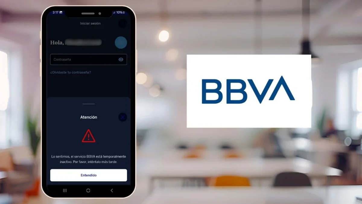 ¡Y justo al final de la quincena! La app bancaria de BBVA presenta fallas para miles de usuarios este lunes 13 de octubre; esto sabemos.