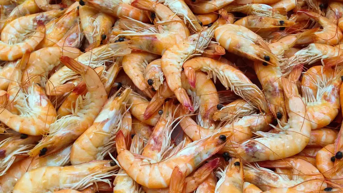 retiran paquetes de camarones radioactivos
