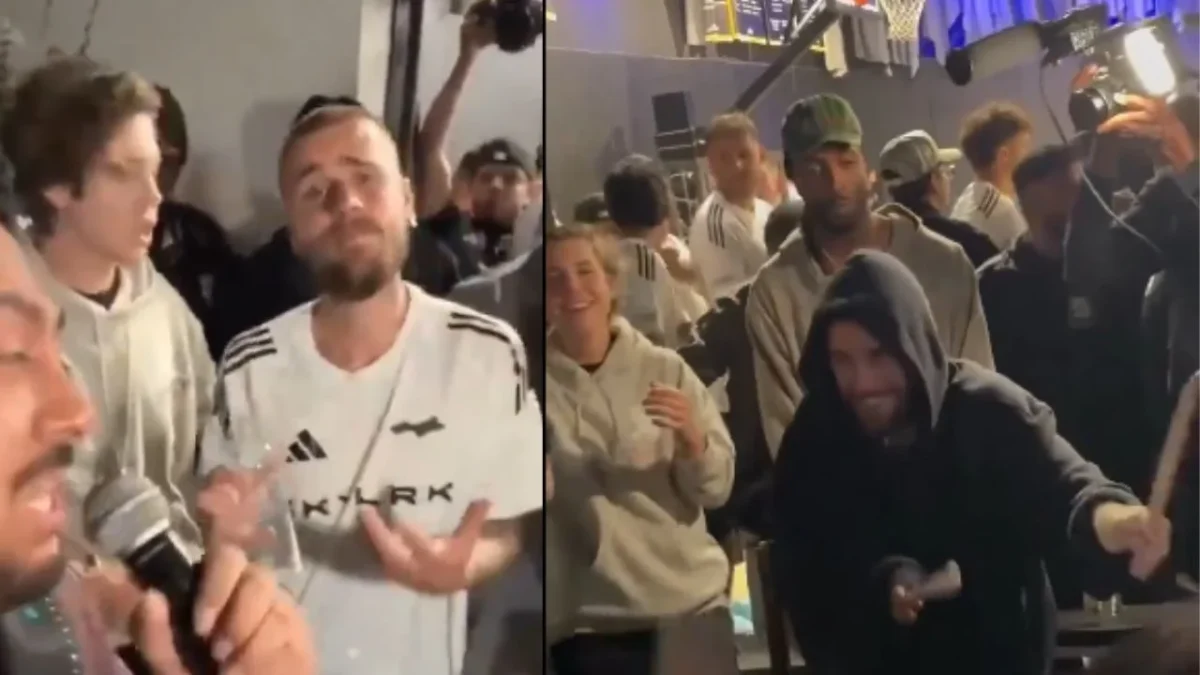 Un video de Justin Bieber se volvió viral en redes sociales al captarlo bailando y luego tocando junto a una banda sinaloense en Los Ángeles.