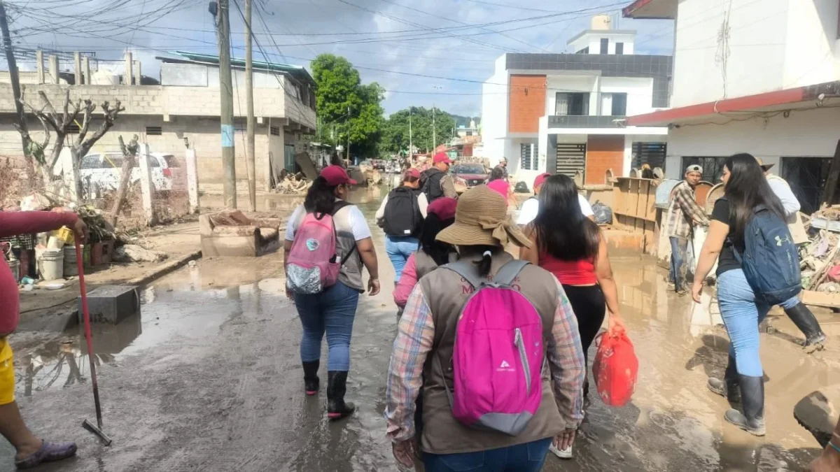 En la Sierra Norte de Puebla, la Secretaría del Bienestar censó a 10 mil 811 viviendas afectadas por las lluvias de la semana pasada.