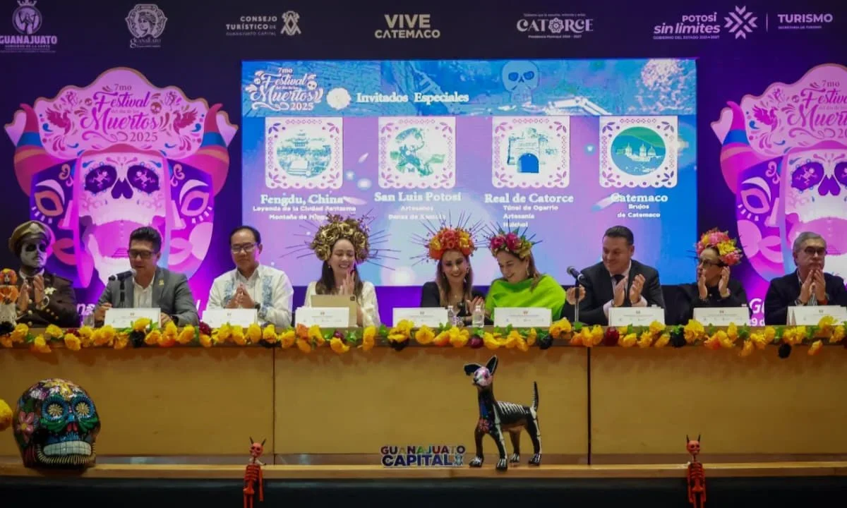 Festival del Día de Muertos 2025 en Guanajuato Capital