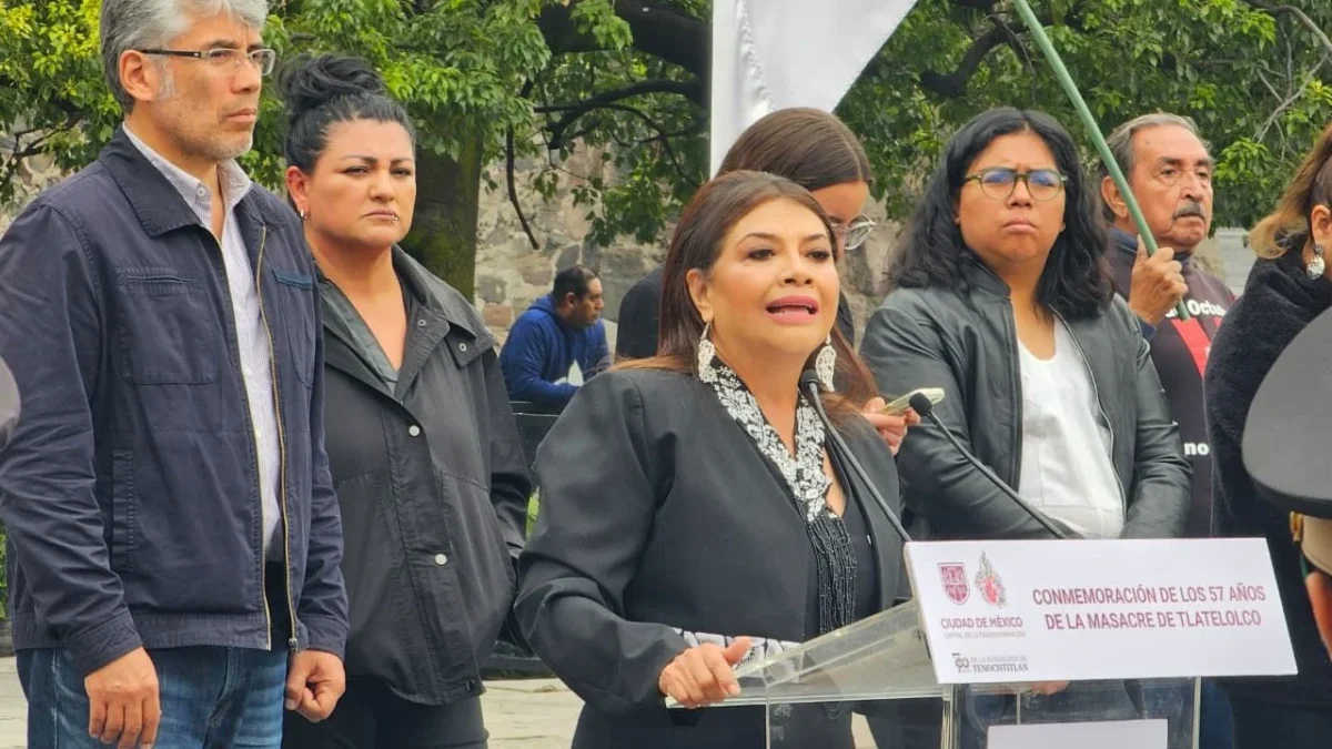 Clara Brugada pide cese al fuego en Gaza