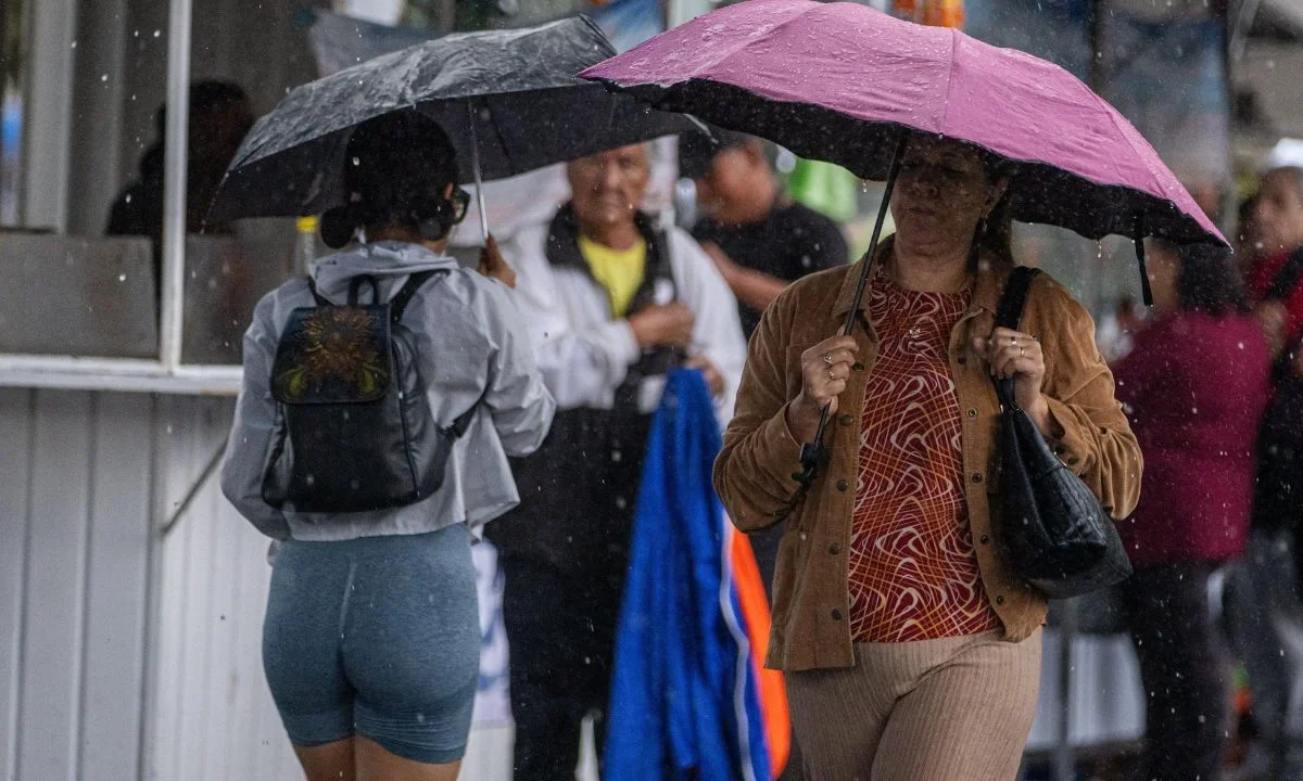 Lluvia, bajas temperaturas, México, CDMX