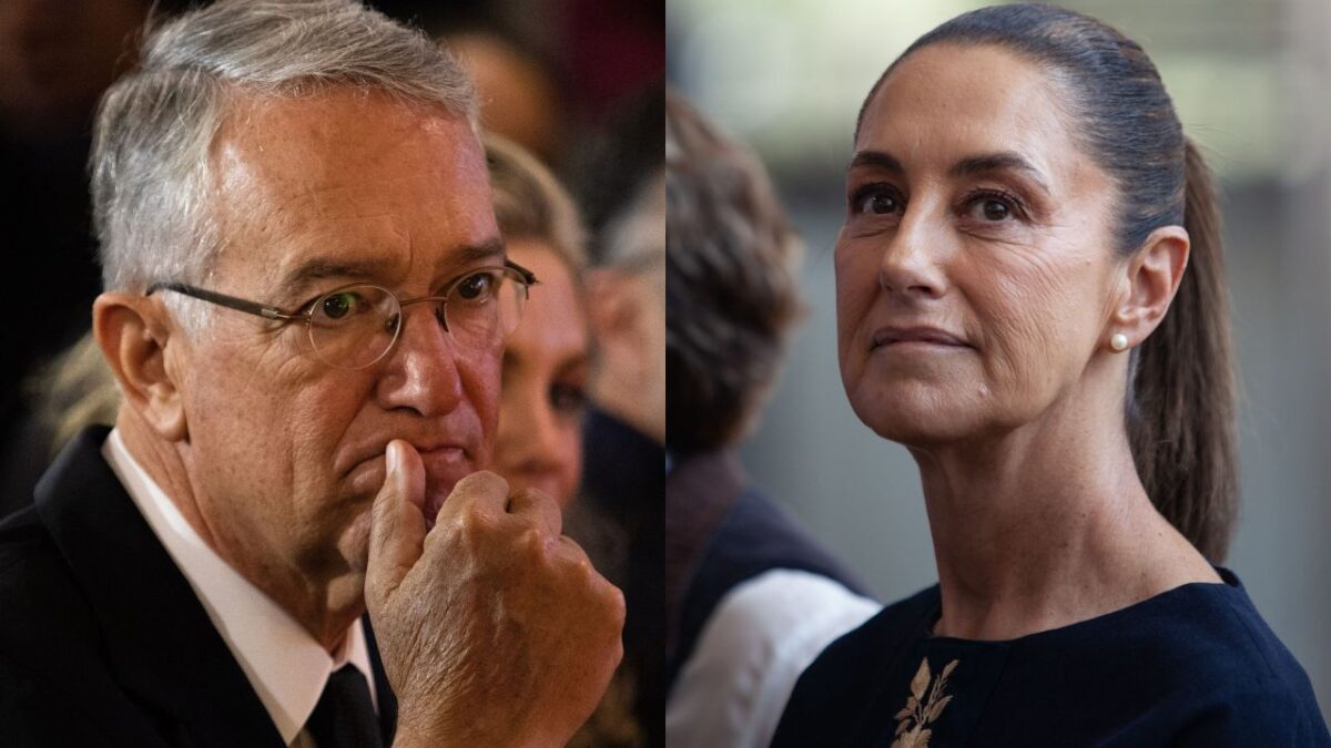 Ricardo Salinas Pliego y Claudia Sheinbaum