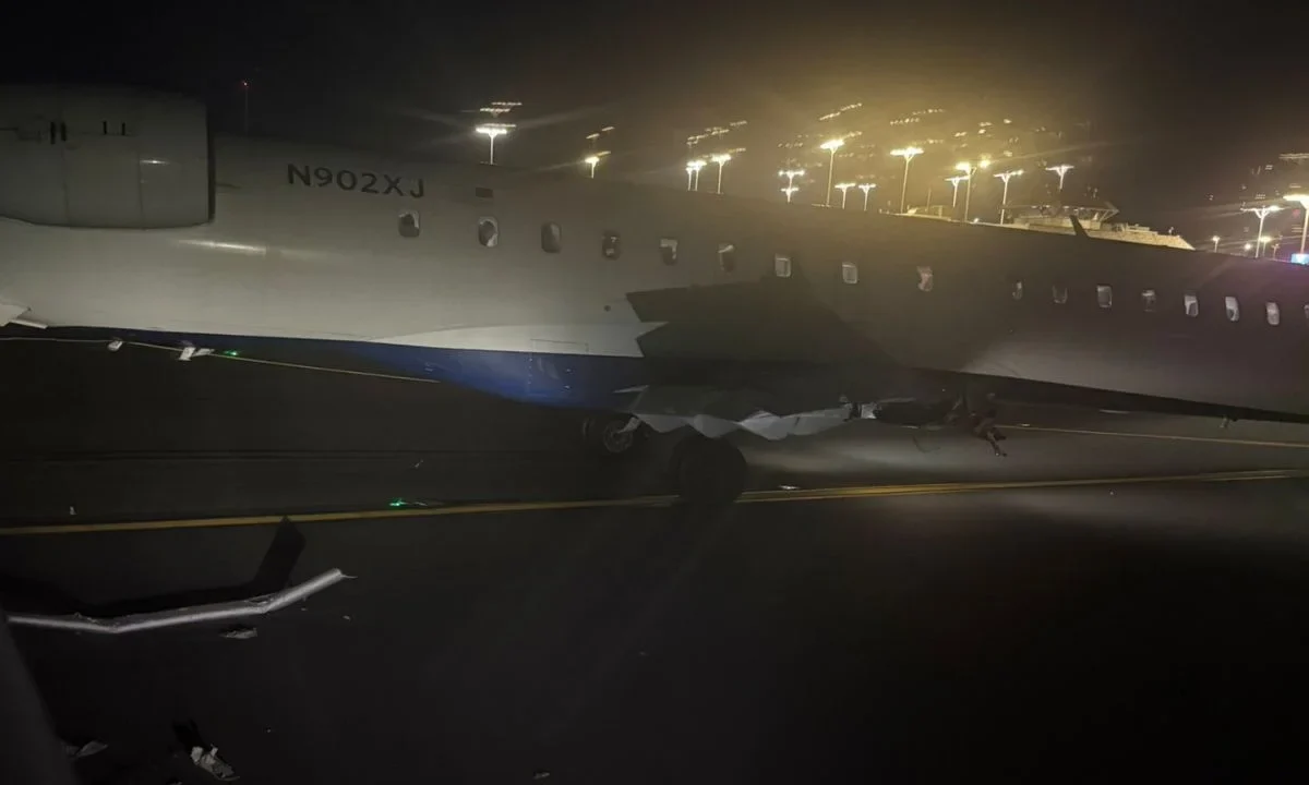 Dos aeronaves comerciales de Delta Airlines colisionaron en el Aeropuerto LaGuardia en Nueva York; reportan un herido.