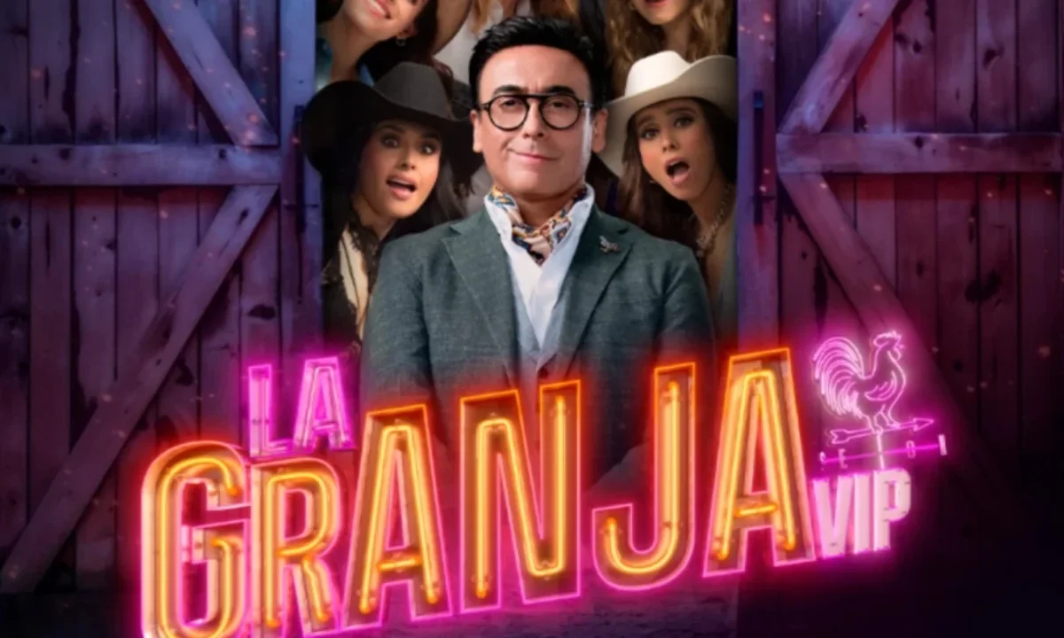 Adal Ramones conduce La Granja VIP, donde celebridades enfrentan retos en la granja y se revelan participantes sorpresa.