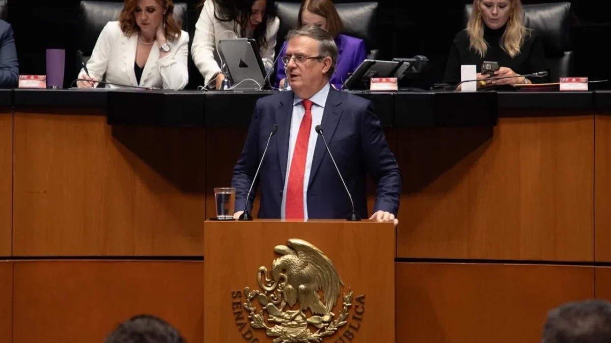 Ebrard vaticina ante el Senado que el T-MEC va a sobrevivir