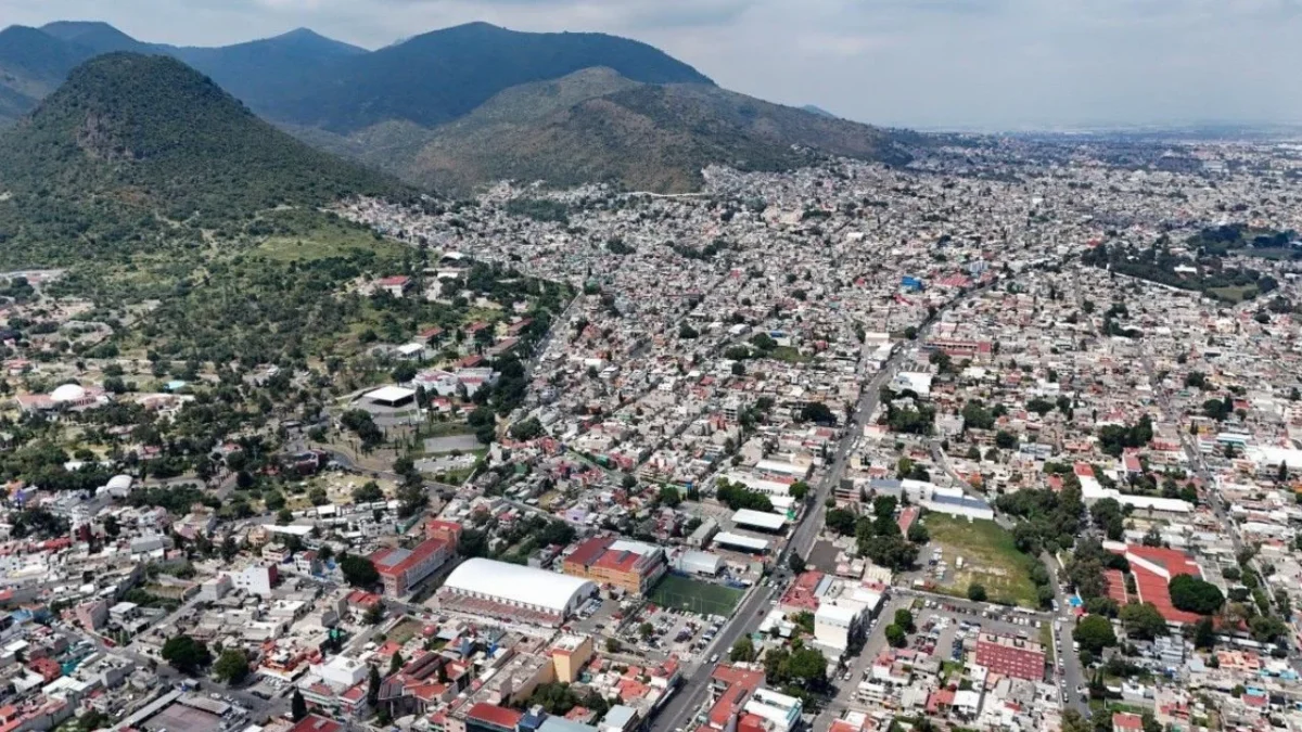 Vista panorámica de Ecatepec, Estado de México.