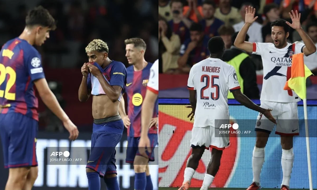 El equipo del Barcelona cayó en casa en la segunda fecha de la Champions League ante el actual campeón francés, PSG.