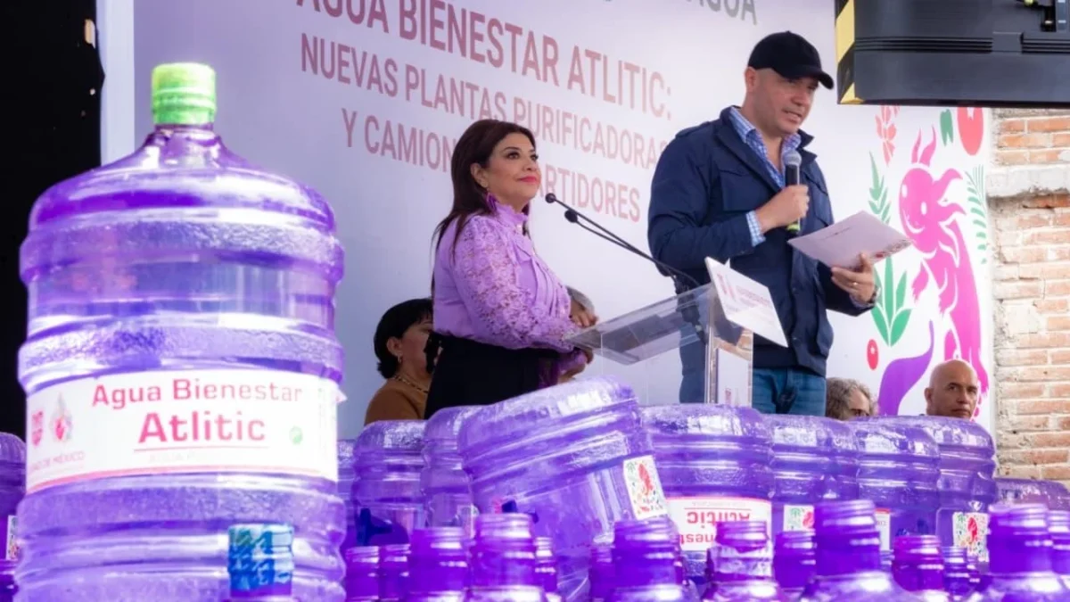 La Jefa de Gobierno, Clara Brugada, encabezó la ampliación de Agua Bienestar, que ahora cuenta con 11 plantas operando.