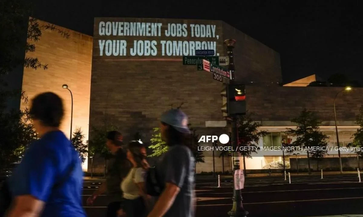 La economía de Estados Unidos atraviesa un periodo de ajustes en el mercado laboral.
