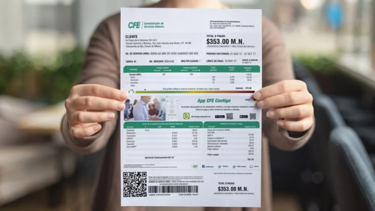 Estás personas tendrán aumento en su recibo de luz por fin de subsidio de CFE.